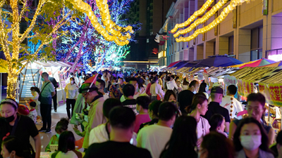夏日氛圍感拉滿！“煙火氣”里的夜西寧